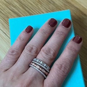 Stacking rings 14k Gold plated